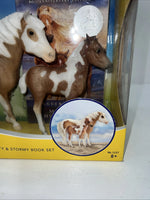 New In Box Paint Ponies Misty And Stormy Book Set. #1157 R-6