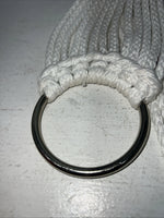 New Tough 1 White Red Mohair 27” Cinch #59-1227 Y-36