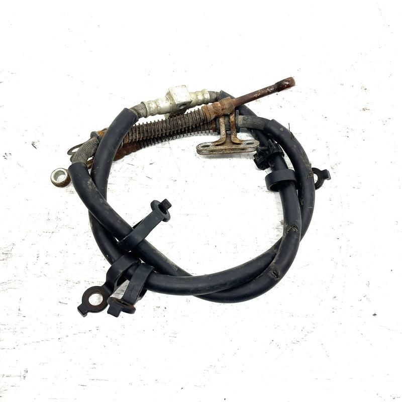 12 Yamaha Grizzly 550 YFM550 4x4 OEM Rear Lower Brake Line 1HP-F5874-00-00 AY65