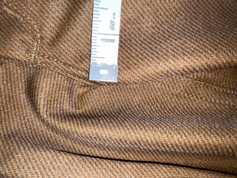 New Vintage Brown Miller Polyester Pants #2624 3A-79