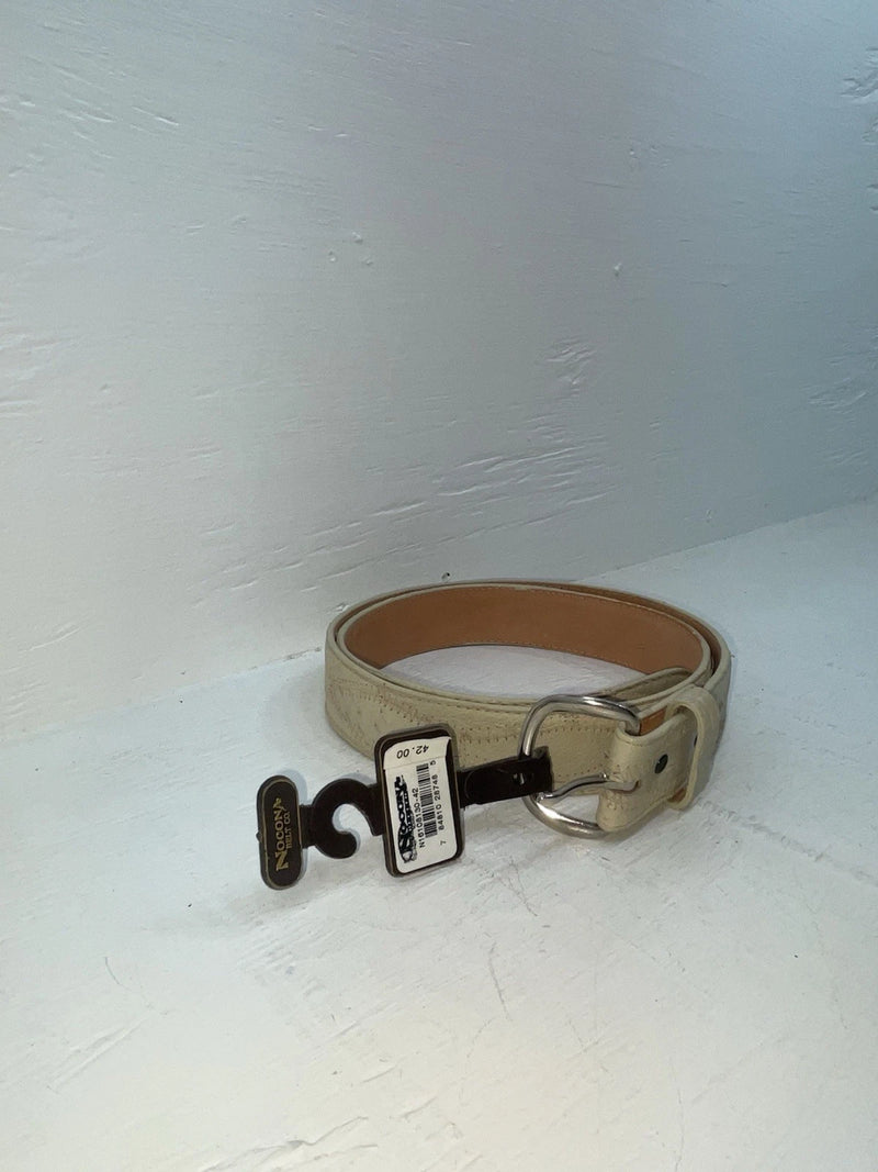 New Tan Genuine Leather Nocona Stitched 42” Belt #16108130 JJ-92
