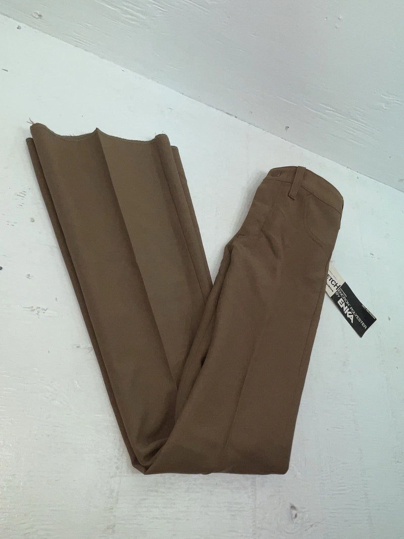 New Vintage Brown Dickson Jenkins Polyester Pants #5994 3A-81