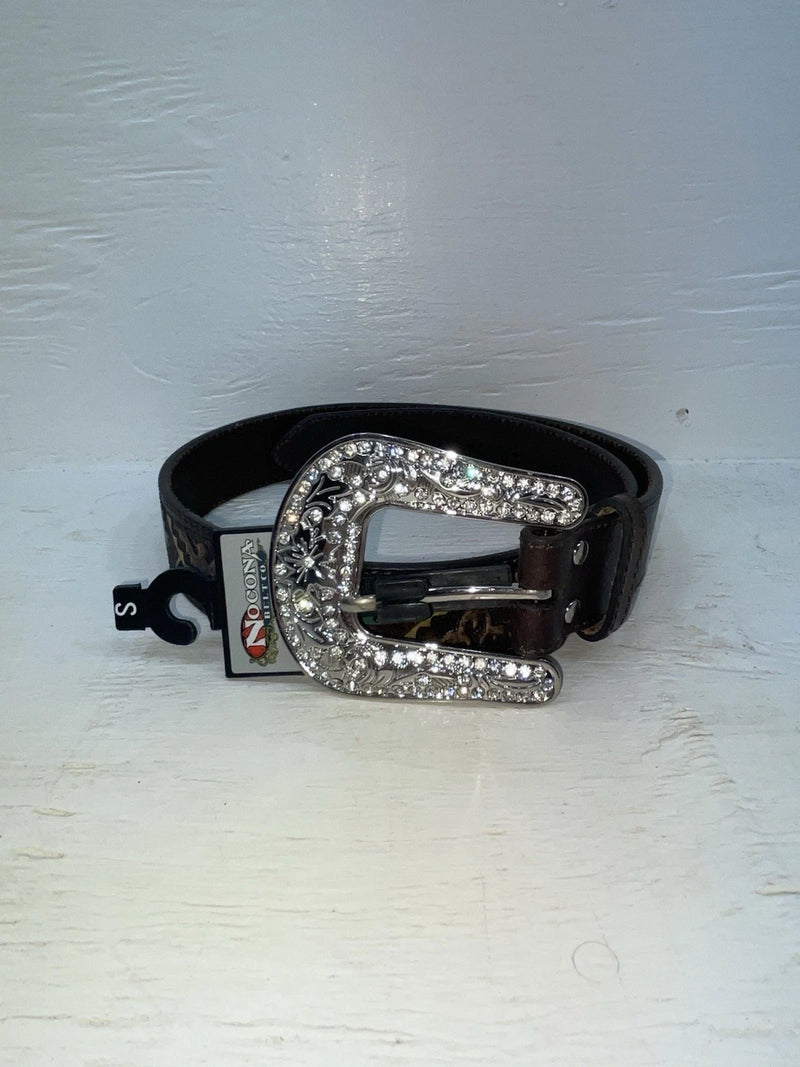 New Brown Genuine Leather Nocona Western S Belt #N3412302 Z-116