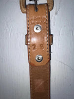 New Brown Genuine Leather Western Express Tooled 28” Belt NN-1