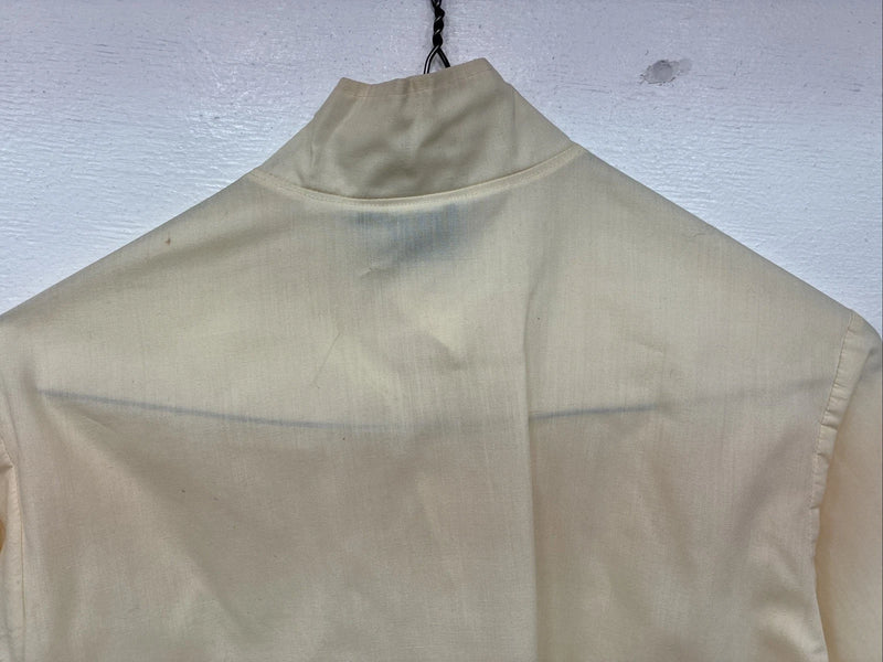 New Women’s Town And Country Yellow Long Sleeve Button Up Size 32 YY-93
