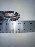 New Gray Genuine Leather Kentucky Orange Tooled 30” Belt #82005 JJ-166