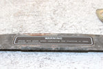 91 Yamaha Exciter Ii 570 Liquid Oem Front LouverBracket Set 88R-77125-00-00 SY24