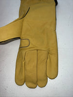 New Tough 1 Soft Cowhide Rodeo Bull Riding Glove Large #58-5900 3C-30