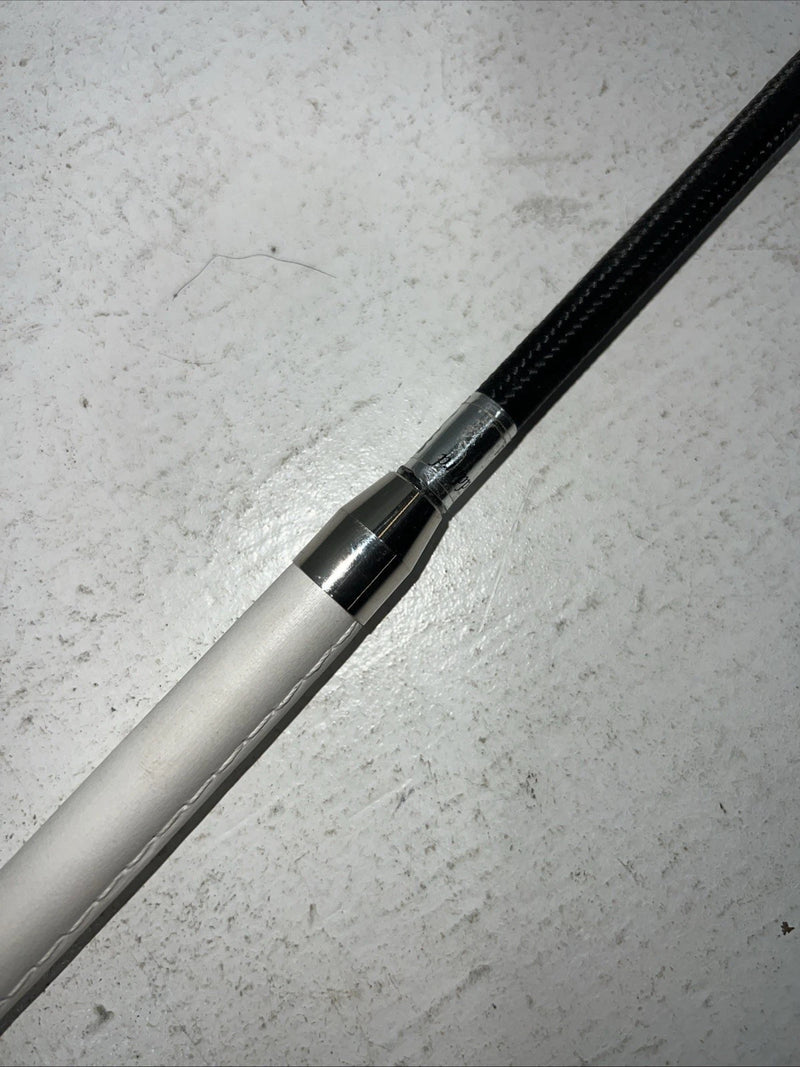 New Black And White Hand Held Long Crop Whip LLL-29