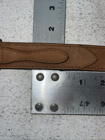 New Brown Genuine Leather 34” Belt #6987/28 Z-33