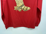 New Women’s Red Wrangler Long Sleeve Shirt S #75500AB 3B-26