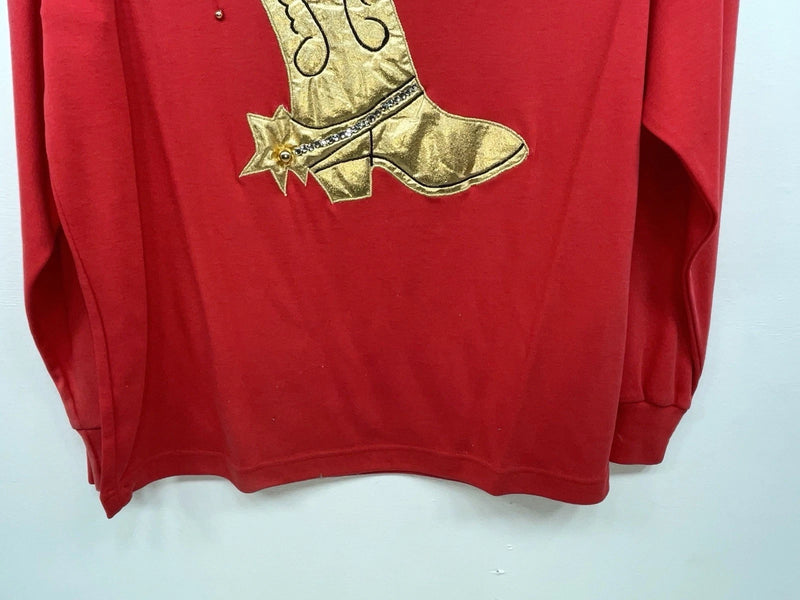 New Women’s Red Wrangler Long Sleeve Shirt S #75500AB 3B-26
