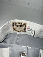 New Women’s Grey Breeks Knee Patch English Riding Pants. Large D-50