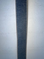 New Blue Genuine Leather 32” Belt #7330 JJ-97