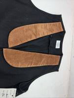 New Women’s Mooneather Black Vest XL #6117 WW-70
