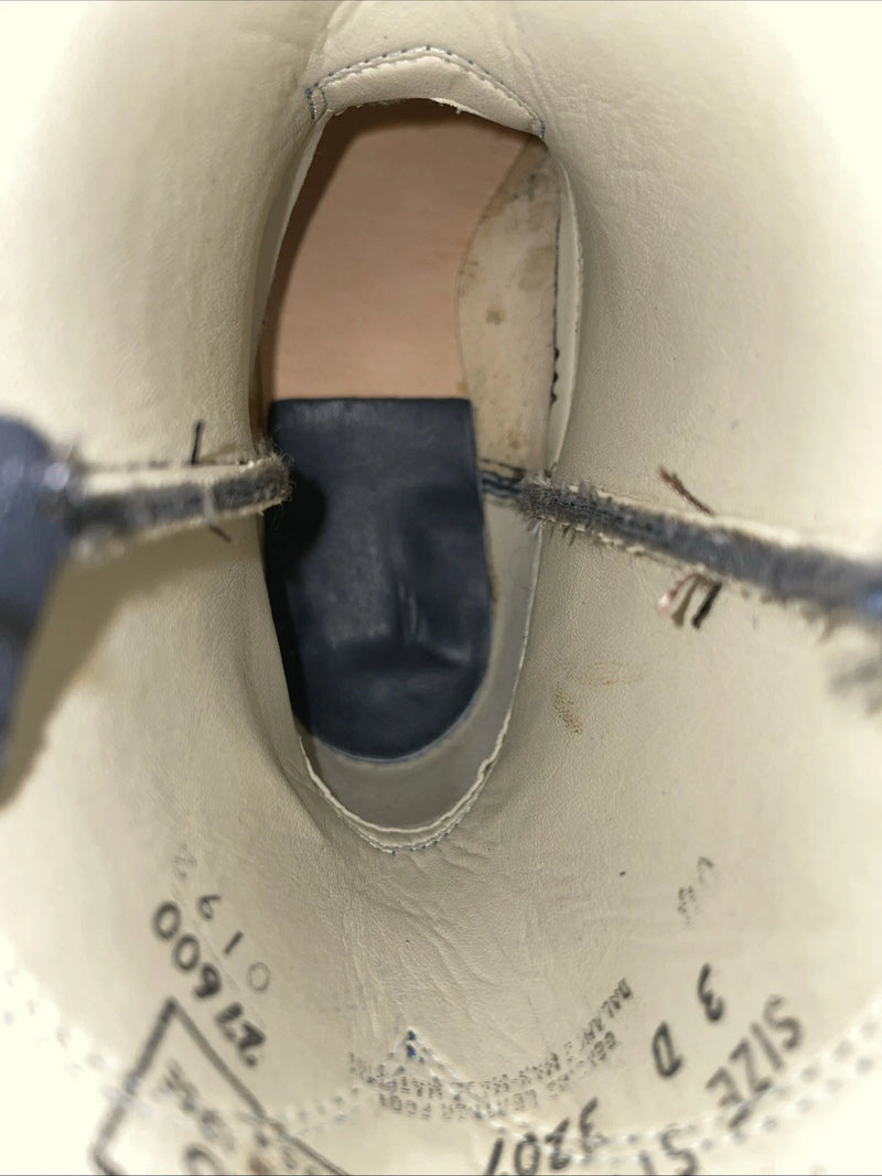 New Youth Navy Texas Brand Cowboy Boots. 3207 3 D. 22-12
