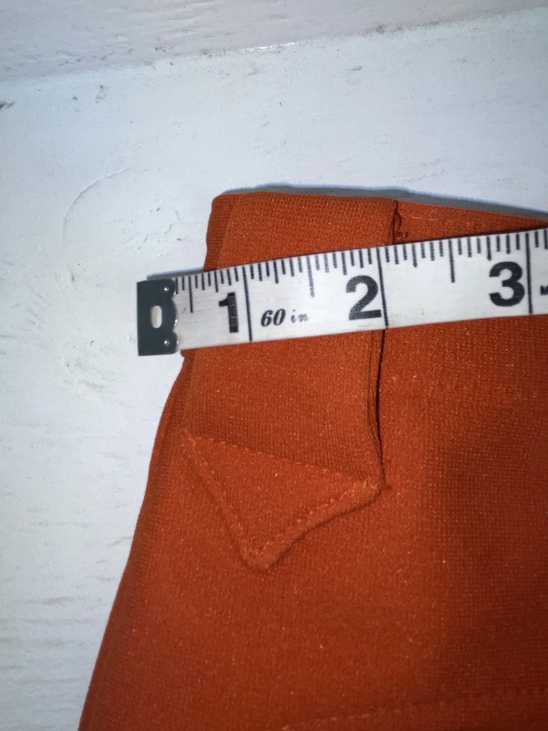 New Vintage Orange Panhandle Slim Polyester Pants #301 3A-65