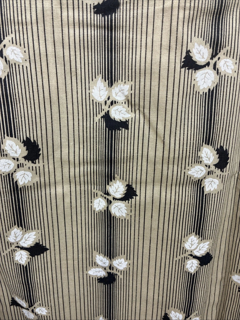 New Men’s ELY Plains Multicolor Leaf Design Long Sleeve Pearl Snap 16 Large Q-56
