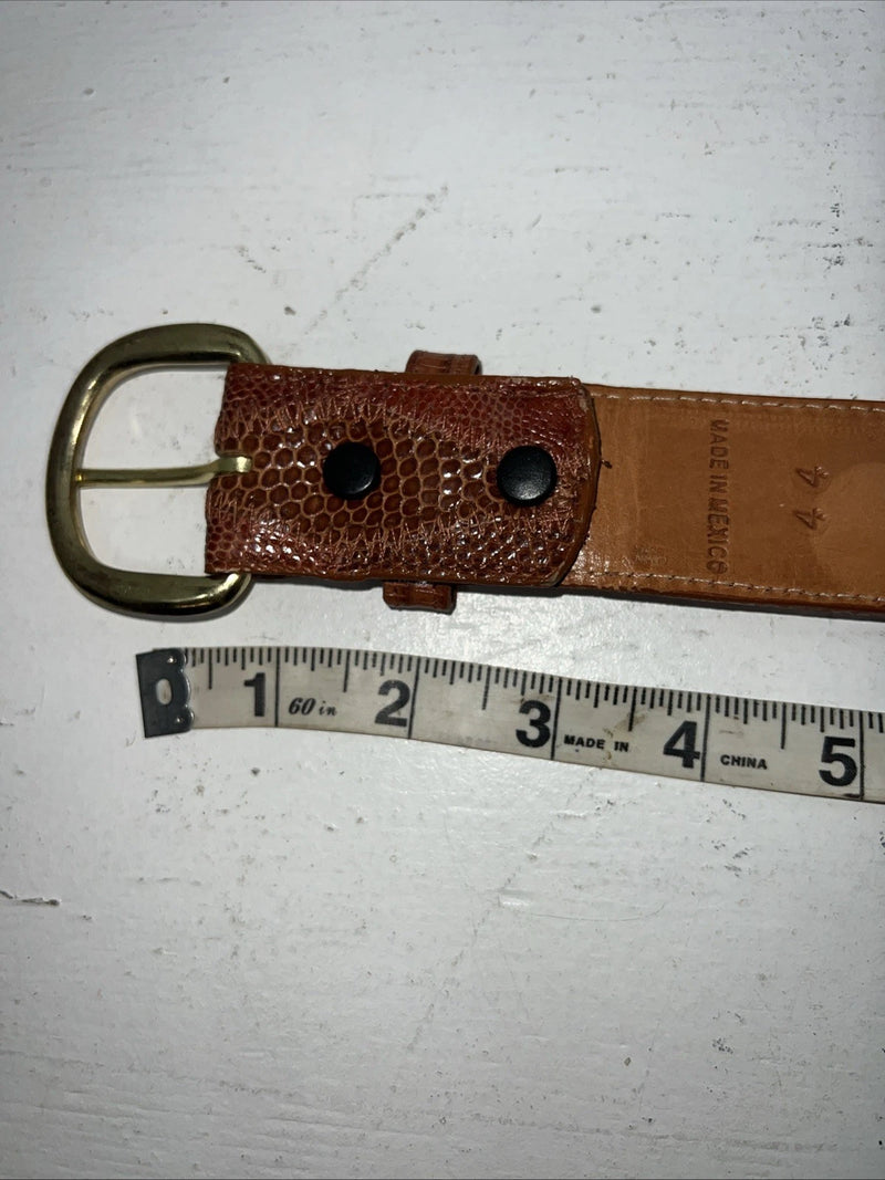 New Brown Nocona Genuine Leather Belt 49” #N161103 W-10