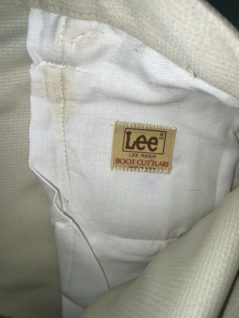 New Vintage Cream Lee Polyester Pants #2084612 3A-35
