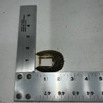 New Women’s The Leather Factory Gold 3/4in Buckle Set. 721901 A-95