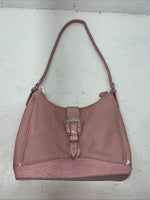New Double S Pink Purse With Braided Strap #N 7450030 EE-3