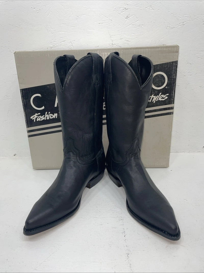 New Men’s Black Capezio Cowboy Boots. M C 610 8 E E. 2-29