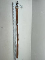 New Brown Genuine Leather Western Express Pendent And Tooled 32” Belt JJ-52