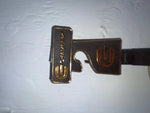 New Black Genuine Leather Chambers Tooled 50” Belt #7059 NN-124