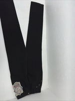 New Women’s Silver Lake Wrangler Classic Fit Black Jeans. 3/4x36 I-21