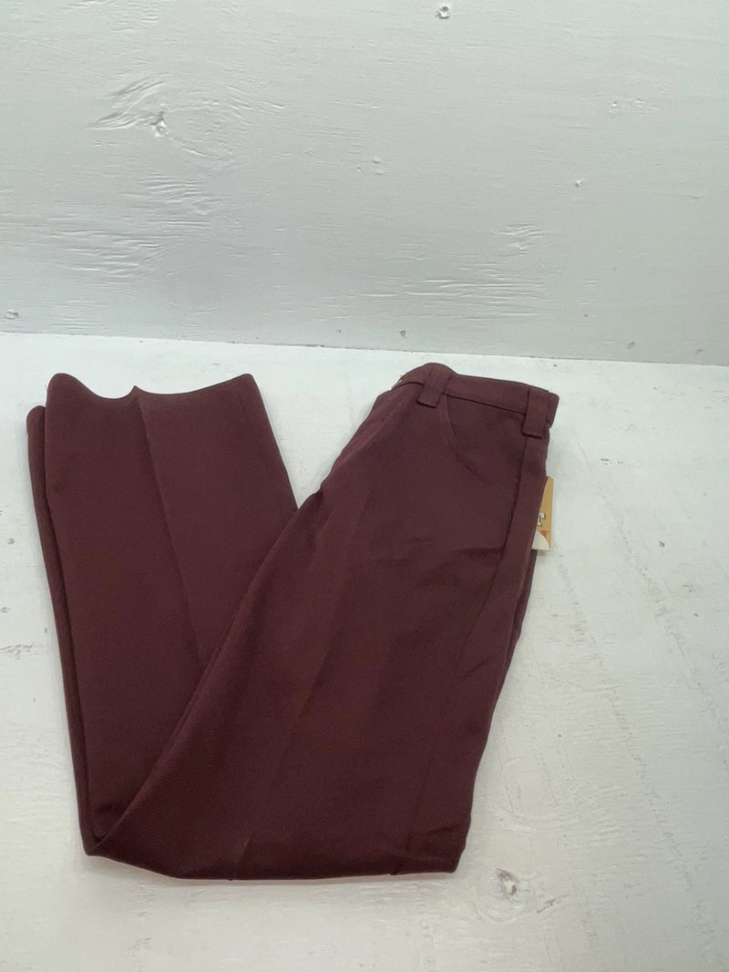 New Vintage Red Lee Polyester Pants #2004061 3A-119