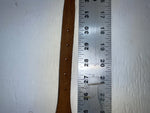 New Brown Genuine Leather Nocona Silver Pendent 28” Belt #399 JJ-143