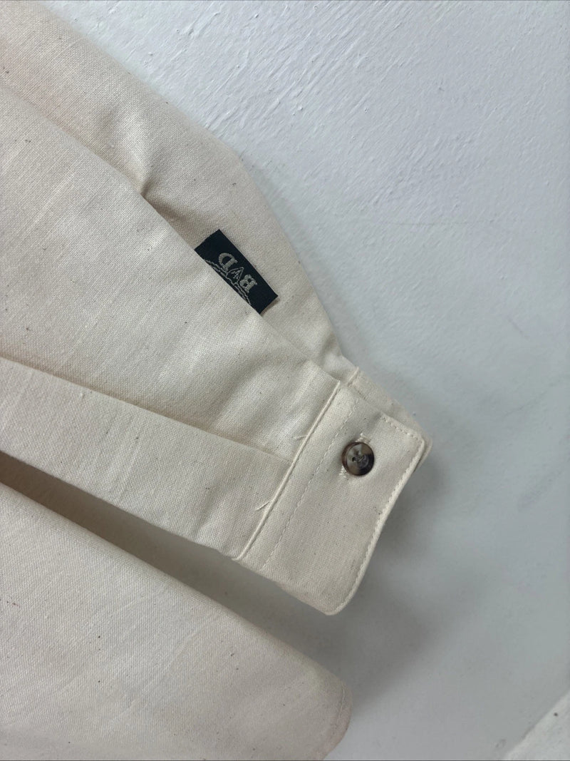 New Women’s Brooks & Dunn Tan Gray Long Sleeve Button Up Size Small TT-101
