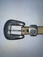 New Brown Genuine Leather Acme Tooled 29” Belt #6921 JJ-28