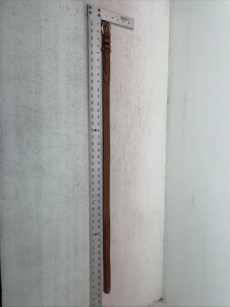 New Brown Genuine Leather 34” Belt #6987/28 Z-33