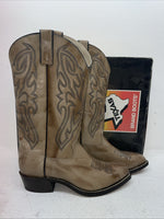 New Men’s Brown Texas Brand Cowboy Boots. 7808 9.5 9 1/2 D. 5-30
