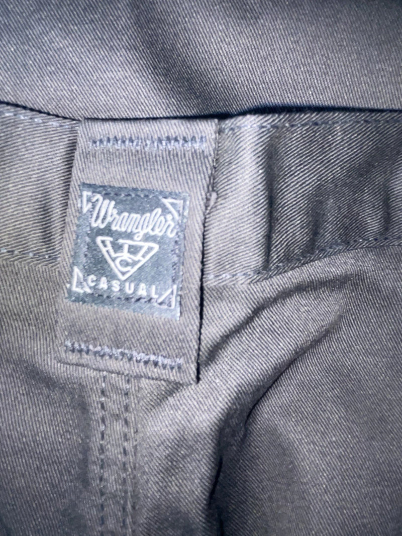 New Vintage Black Wrangler Polyester Pants VV-87