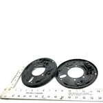 87 Suzuki Quadrunner LT4WD OEM Front Brake Backing Plate Set 54810-19B11 AS28