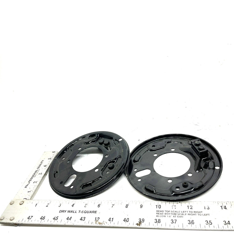 87 Suzuki Quadrunner LT4WD OEM Front Brake Backing Plate Set 54810-19B11 AS28