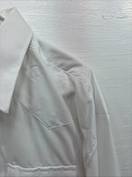 New Men’s Panhandle Slim White Long Sleeve Pearl Snap 3XL E-76