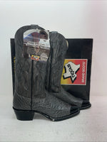 New Men’s Gray Texas Brand Cowboy Boots. 1028 7 D. 1-47