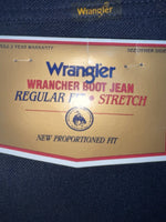 New Vintage Blue Wrangler Polyester Pants #82NV SS-11