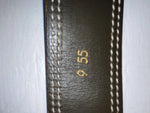 New Black Genuine Leather Tex Tan Tooled 30” Belt #955 NN-4