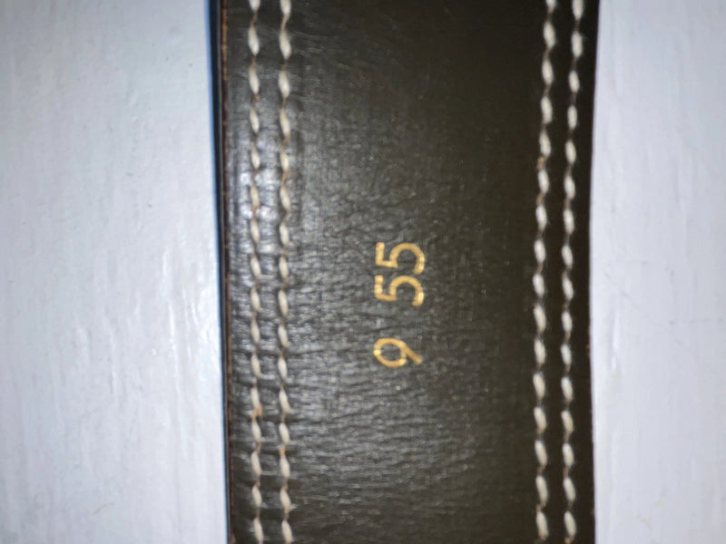 New Black Genuine Leather Tex Tan Tooled 30” Belt #955 NN-4