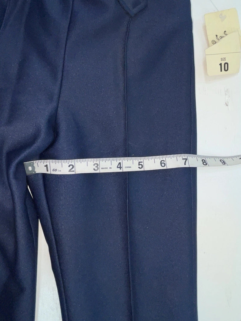 New Vintage Blue Western Heritage Polyester Pants #G31 3A-18