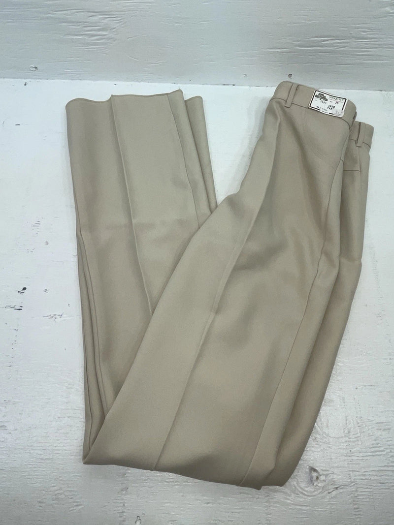 New Vintage Cream Mesquite Polyester Pants #5505 3A-30