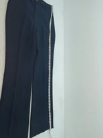 New Vintage Blue Polyester Pants OO-61