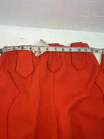 Nee Vitnage Orange Trail Ridge Polyester Pants #565 VV-63