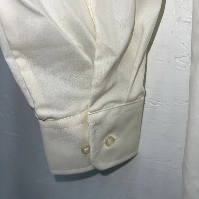 New Men’s Classix Cream Long Sleeve Pearl Snap Small 30/31 B-49