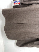 New Men’s Pioneer Wear Brown Suit Jacket 46L #12580 HH-605